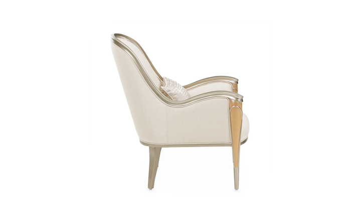 Aico Villa Cherie Accent Chair With Caramel Finish-jennifer furniture