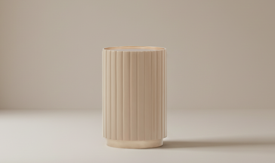 Aico Furniture Malibu Crest Round Chairside Table