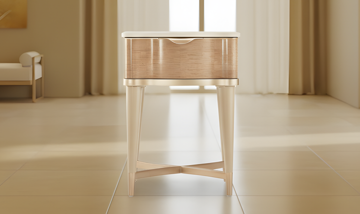 Aico Furniture Malibu Crest Square End Table