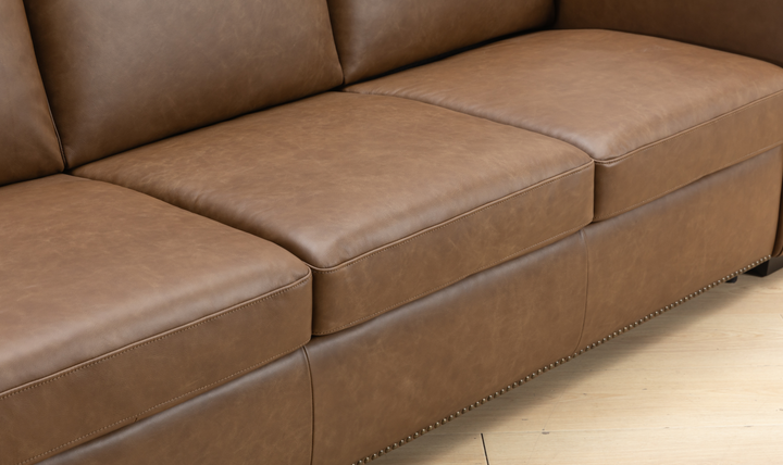 Alaves Italian Leather Queen Sleeper Sofa - Luxury Overnight Collection-Jennifer Furniture