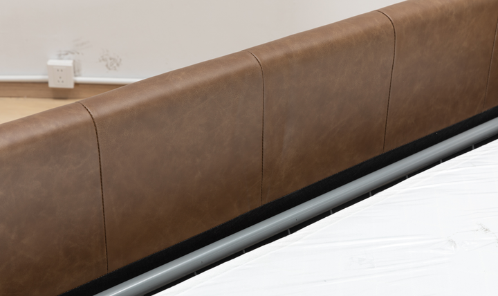 Alaves Italian Leather Queen Sleeper Sofa - Luxury Overnight Collection-Jennifer Furniture