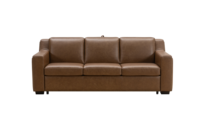 Alaves Italian Leather Queen Sleeper Sofa - Luxury Overnight Collection-Jennifer Furniture