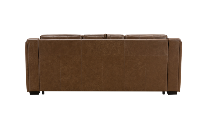 Alaves Italian Leather Queen Sleeper Sofa - Luxury Overnight Collection-Jennifer Furniture
