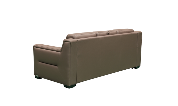 Klaussner Alaves Italian Leather Queen Sleeper Sofa - Luxury Overnight Collection