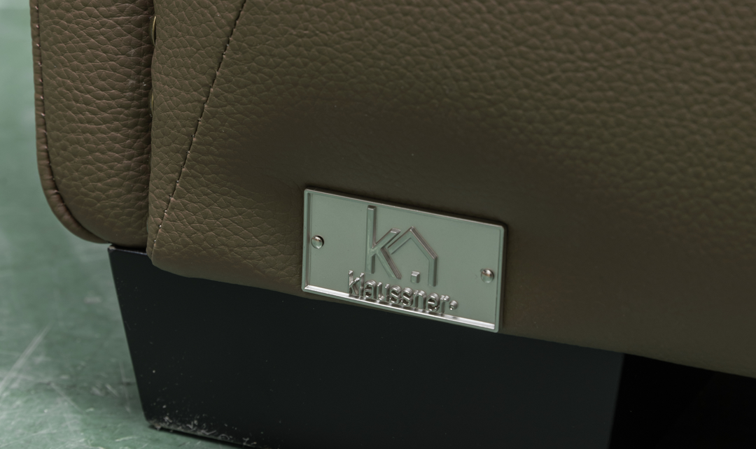 Klaussner Alaves Italian Leather Queen Sleeper Sofa - Luxury Overnight Collection