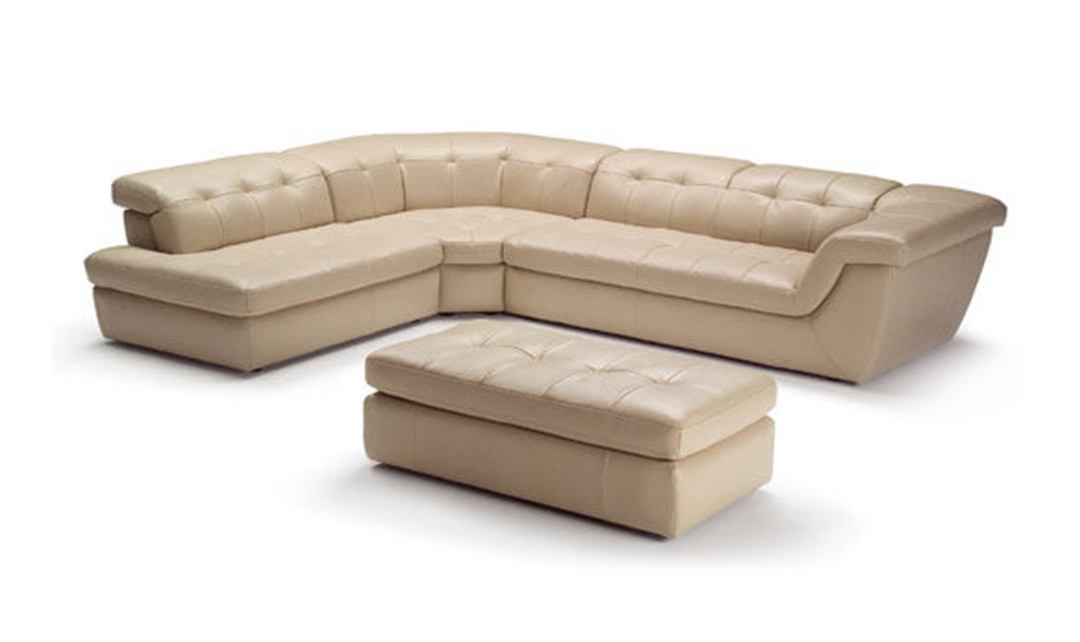 Alchimie Italian Leather Sectional Sofa