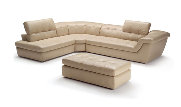 Alchimie Italian Leather Sectional Sofa