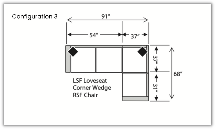 Alexandria Sectional Sofa