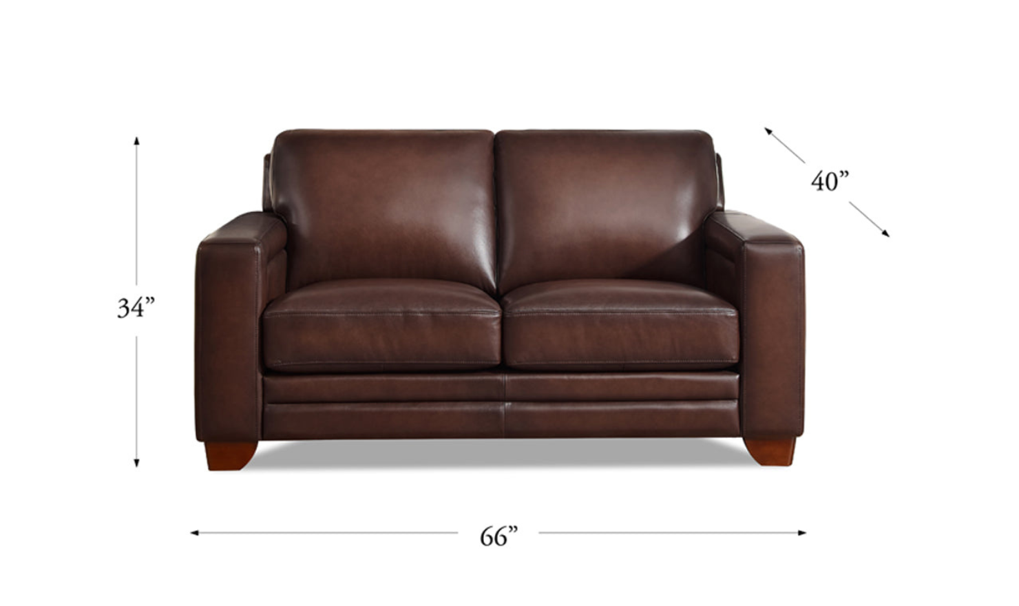 Hydeline Alice Leather Living Room Set