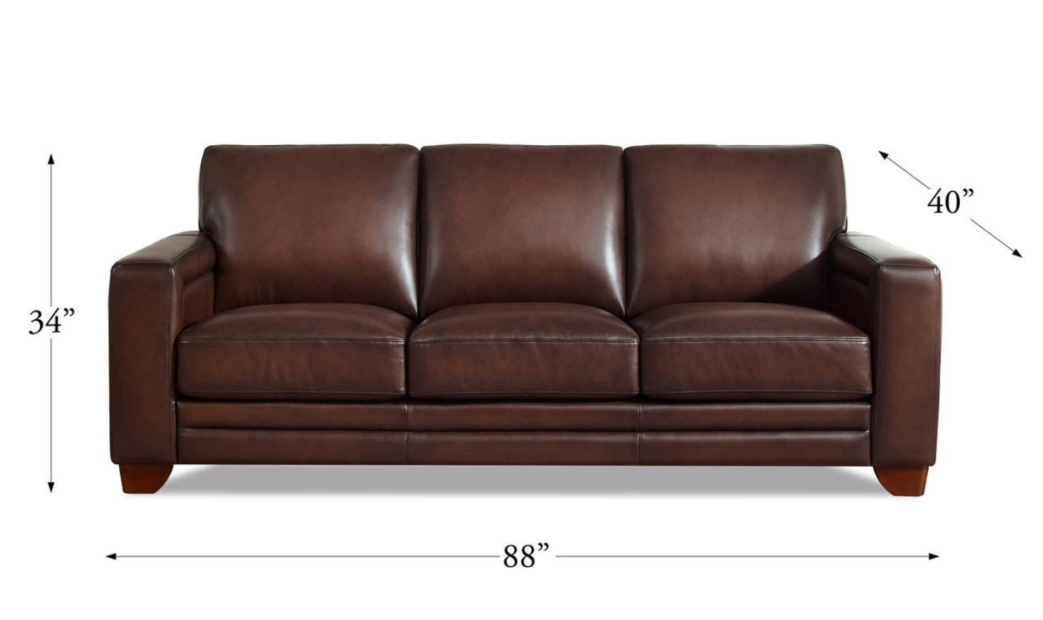 Hydeline Alice Leather Living Room Set