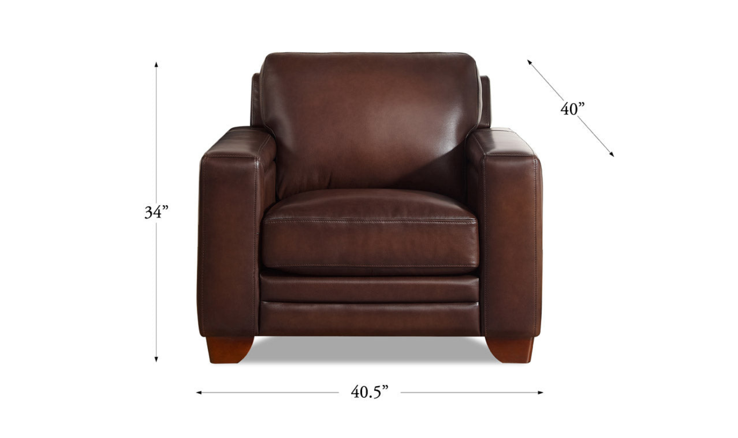 Hydeline Alice Leather Living Room Set