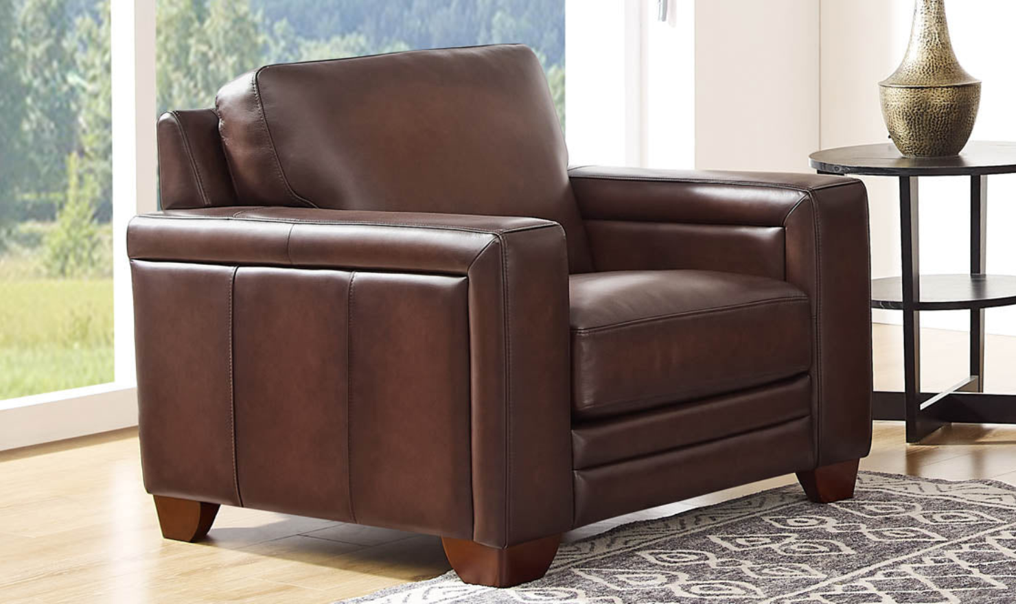 Hydeline Alice Leather Living Room Set