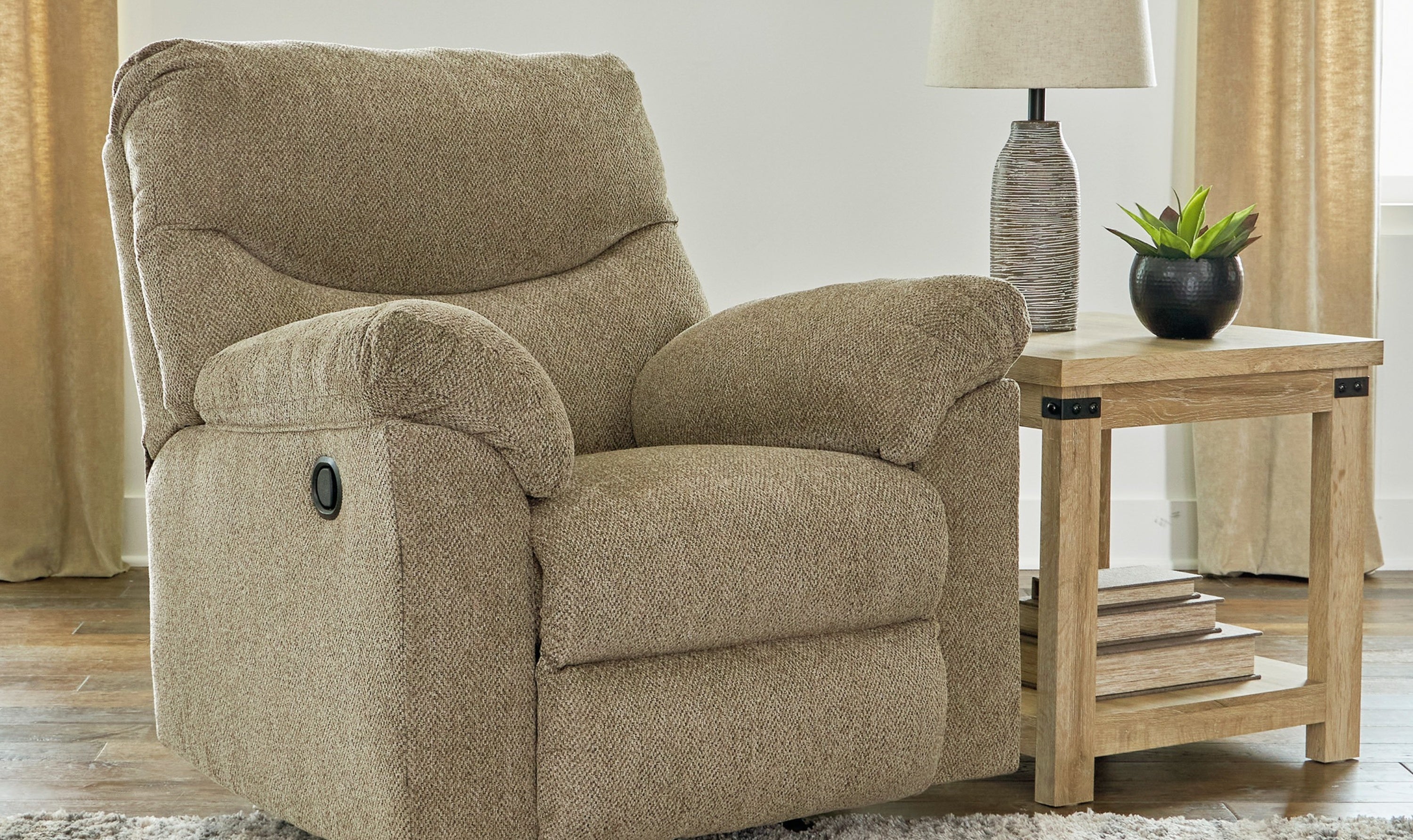 Alphons Gentle Rocking Motion Recliner-Jeniffer Furniture