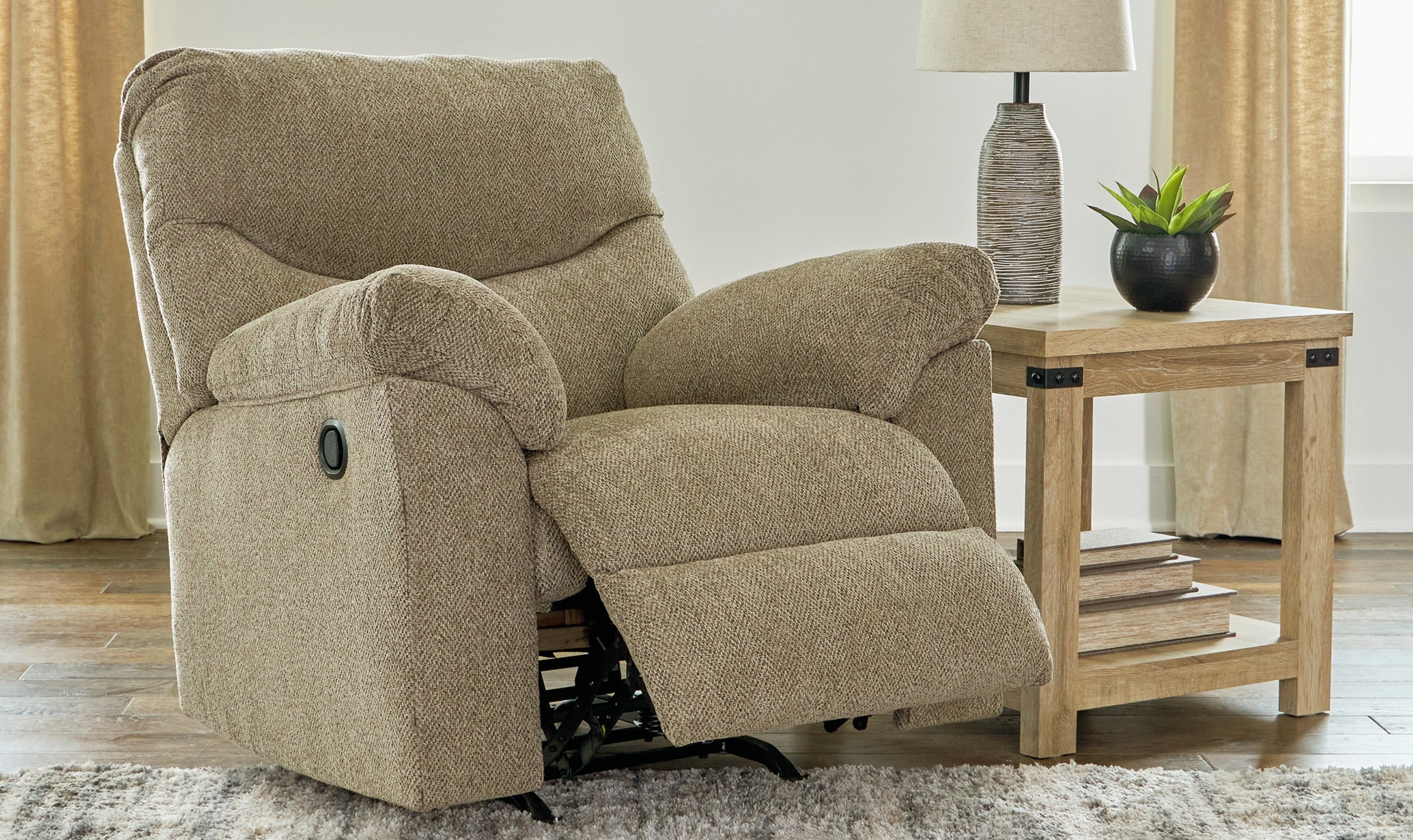 Alphons Gentle Rocking Motion Recliner-Jeniffer Furniture