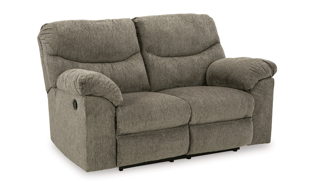 Alphons Pull-Tab Reclining Motion Loveseat-Jennifer Furniture
