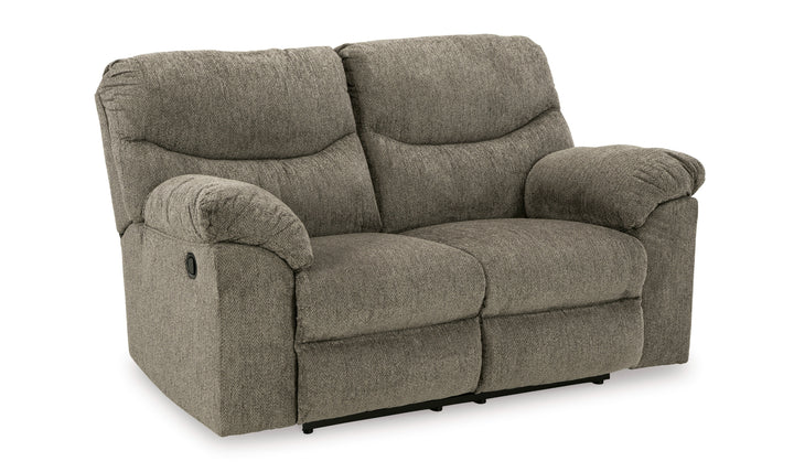 Alphons Pull-Tab Reclining Motion Loveseat-Jennifer Furniture