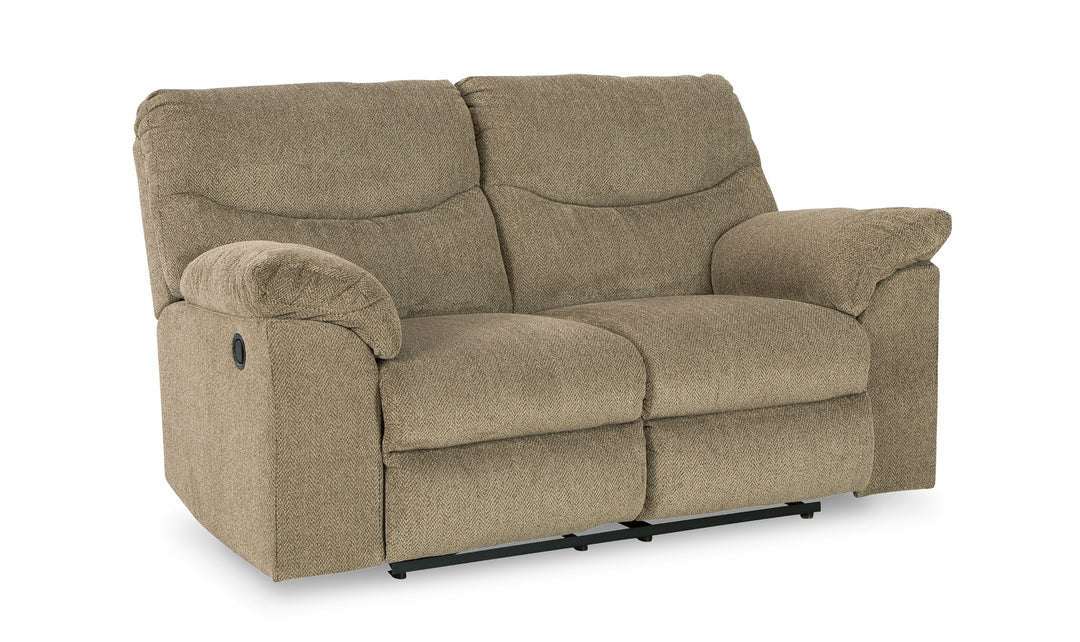 Alphons Pull-Tab Reclining Motion Loveseat-Jennifer Furniture