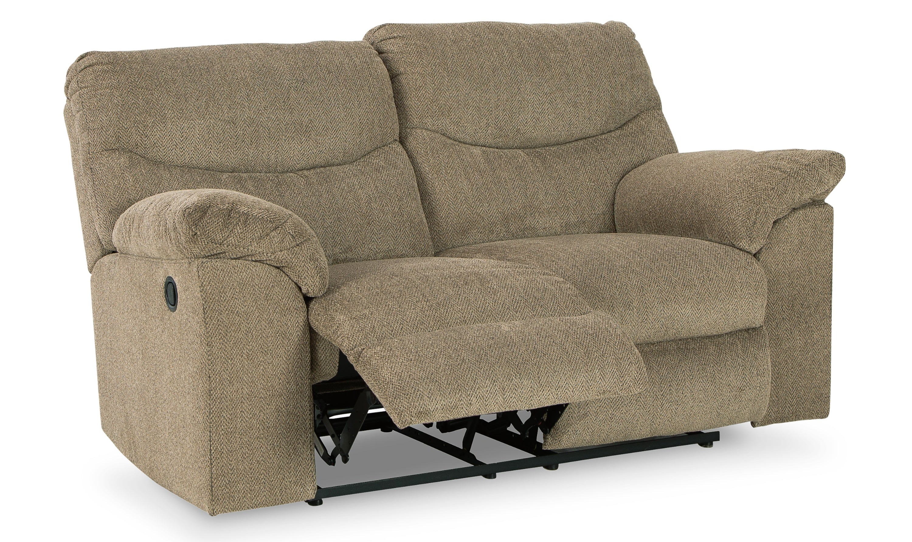 Alphons Pull-Tab Reclining Motion Loveseat-Jennifer Furniture