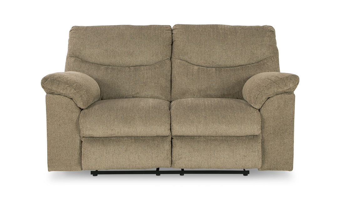 Alphons Pull-Tab Reclining Motion Loveseat-Jennifer Furniture