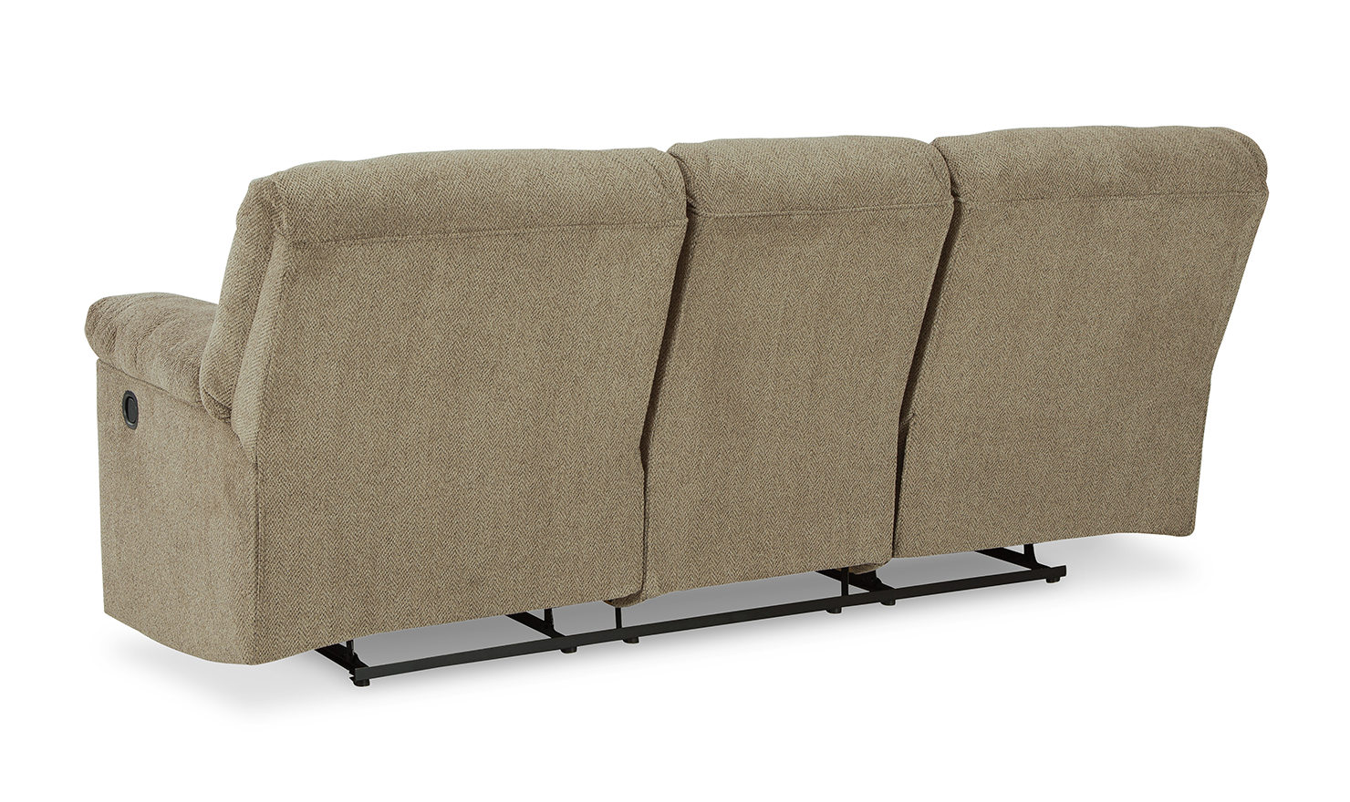 Modern Heritage Alphons 3-Seater Pull-Tab Fabric Reclining Motion Sofa