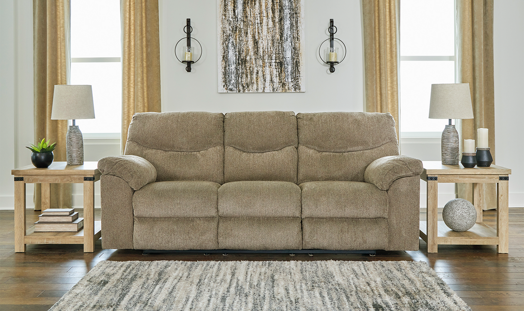 Modern Heritage Alphons 3-Seater Pull-Tab Fabric Reclining Motion Sofa