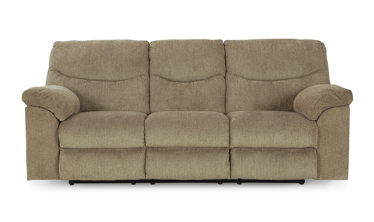 Modern Heritage Alphons 3-Seater Pull-Tab Fabric Reclining Motion Sofa
