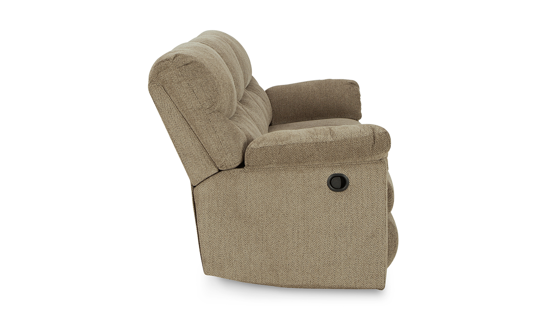 Modern Heritage Alphons 3-Seater Pull-Tab Fabric Reclining Motion Sofa