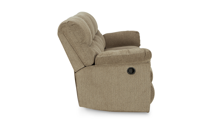 Modern Heritage Alphons 3-Seater Pull-Tab Fabric Reclining Motion Sofa