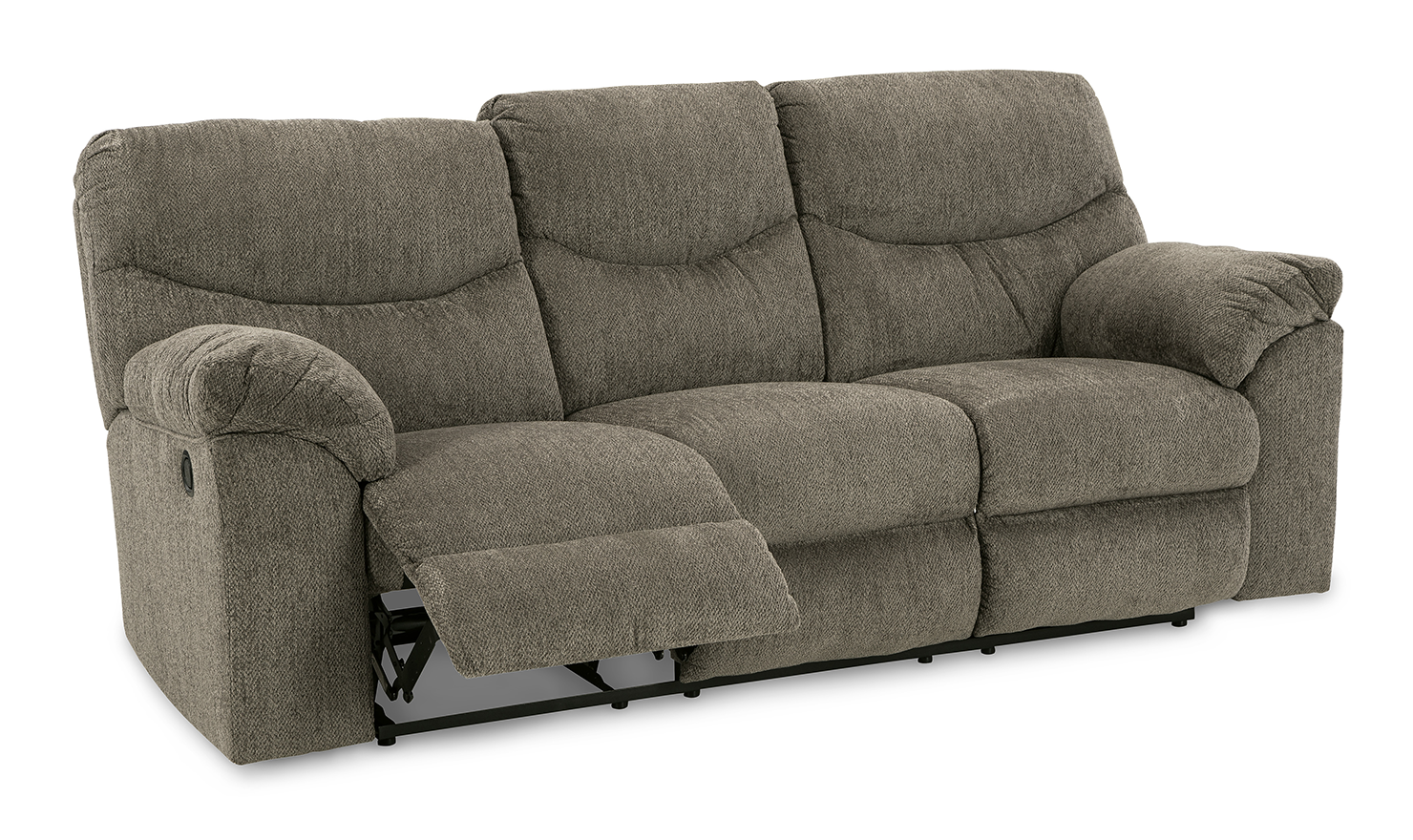 Modern Heritage Alphons 3-Seater Pull-Tab Fabric Reclining Motion Sofa