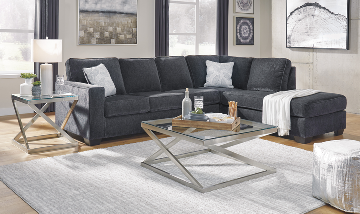 Altari Sectional Sleeper with Chaise-Jennifer Furniture