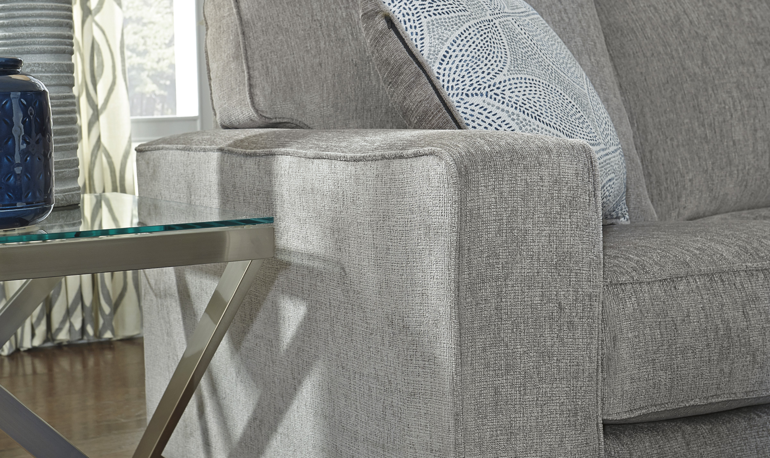 Modern Heritage Altari Sectional Sleeper with Chaise