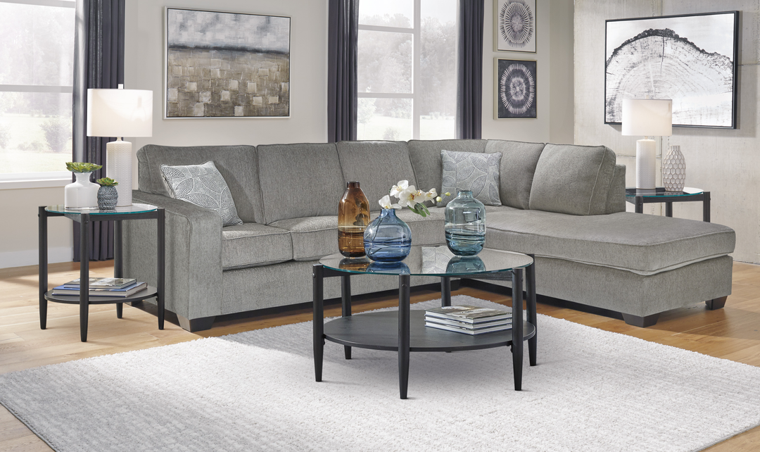 Altari Sectional Sleeper with Chaise-Jennifer Furniture