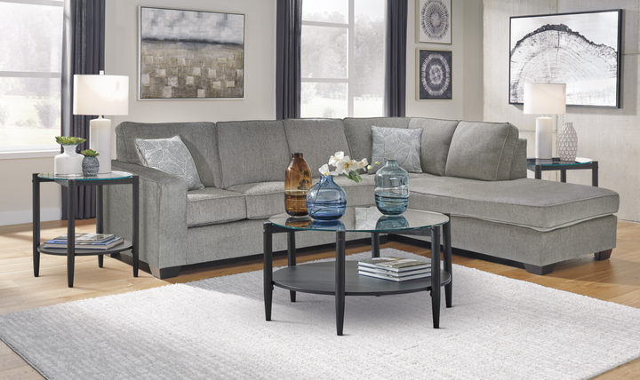 Altari Sectional Sleeper with Chaise-Jennifer Furniture