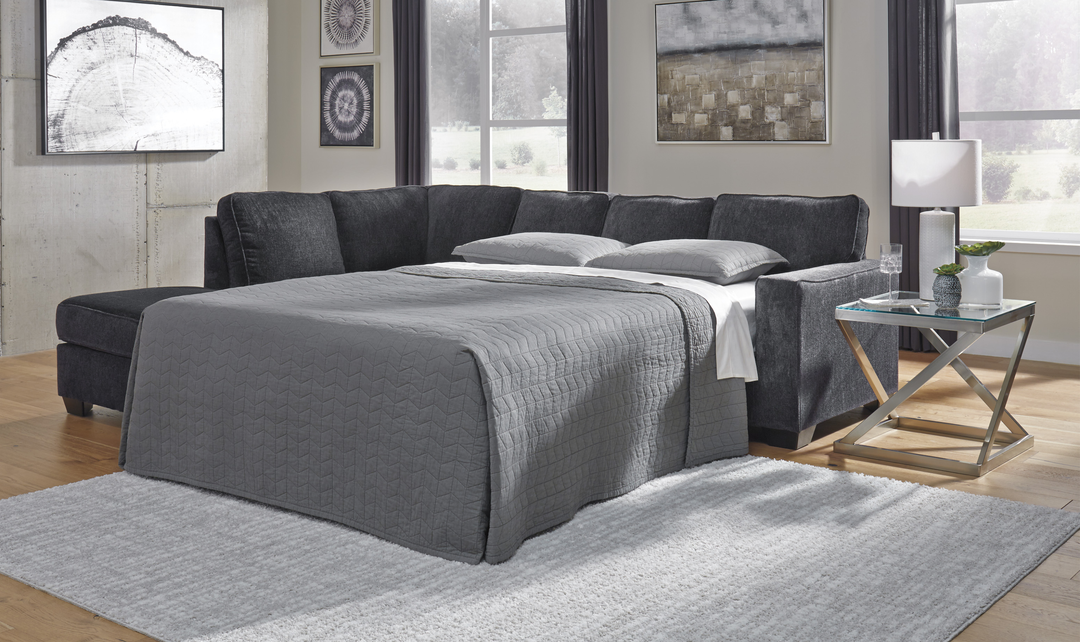 Altari Sectional Sleeper with Chaise-Jennifer Furniture