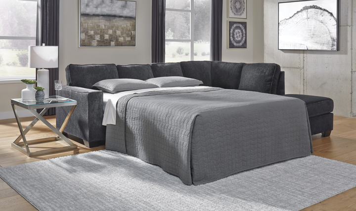 Altari Sectional Sleeper with Chaise-Jennifer Furniture