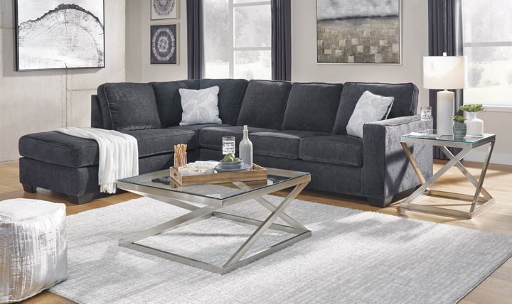 Altari Sectional Sleeper with Chaise-Jennifer Furniture