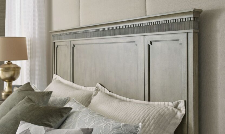 American Drew Savona Bedroom Set in Light Brown-jennifer furniture