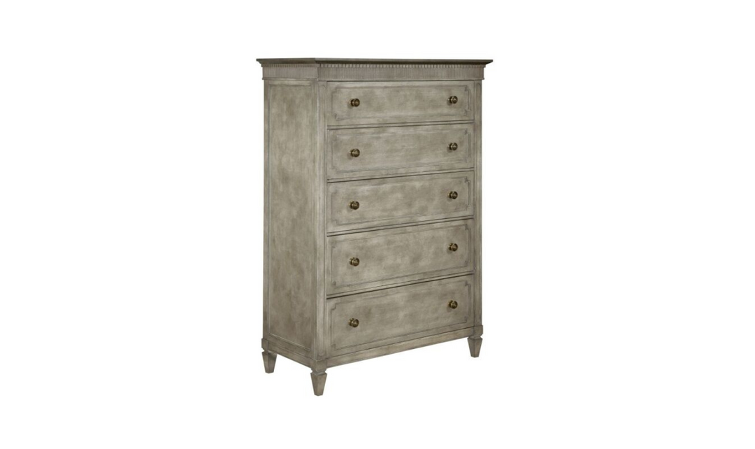 American Drew Savona Bedroom Set in Light Brown