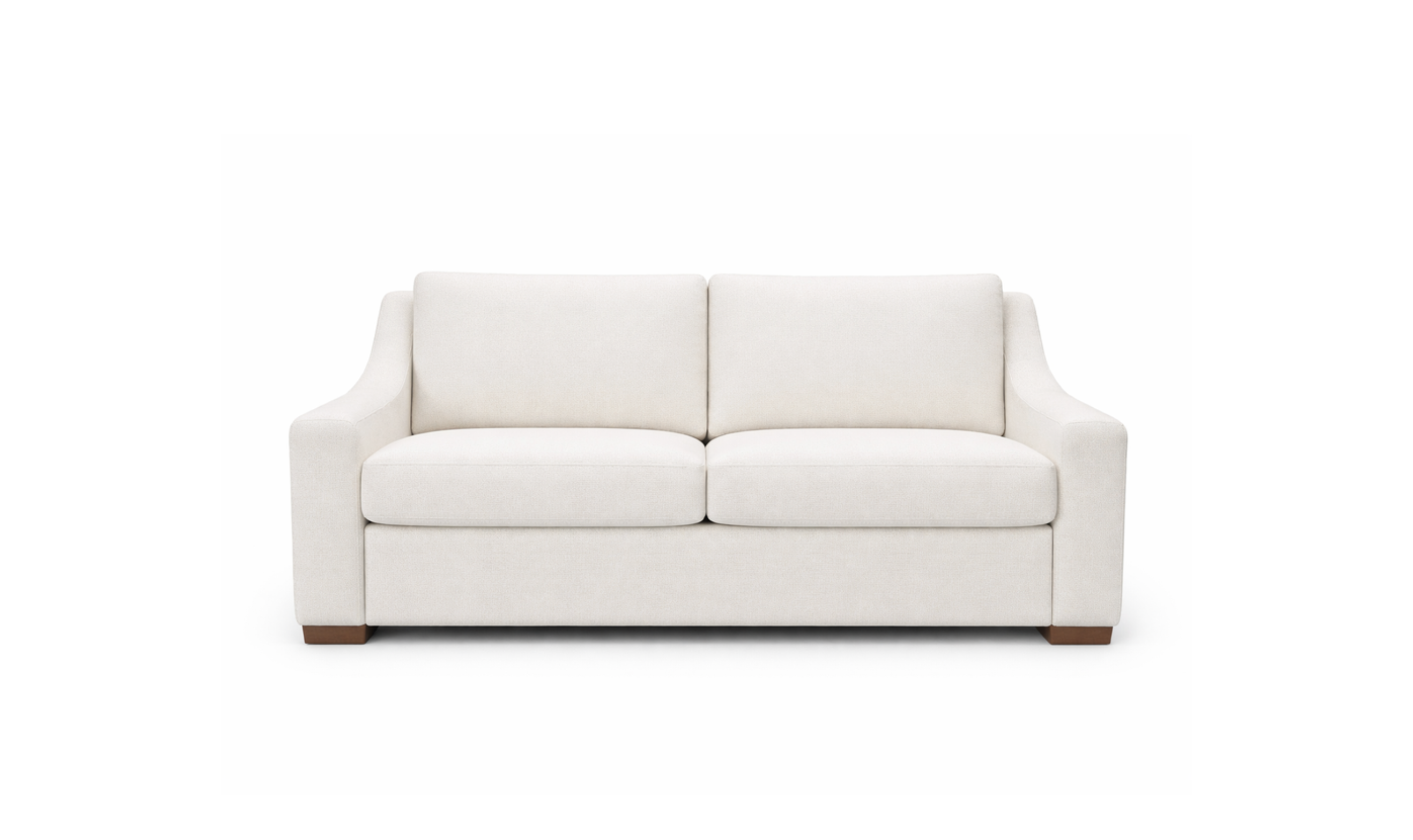 American Leather Alora Comfort Sleeper Sofa with Slope Arms