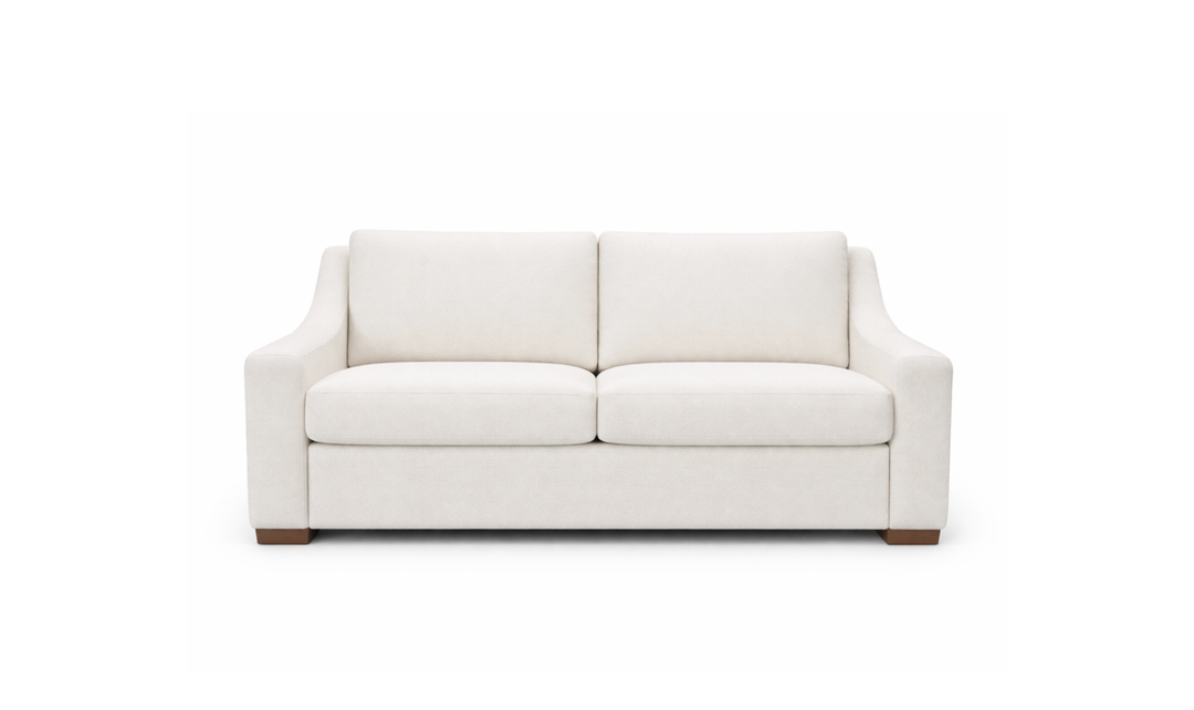 American Leather Alora Comfort Sleeper Sofa with Slope Arms