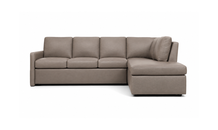 American Leather Bentley Comfort Sectional Sleeper Sofa In Queen Plus Size