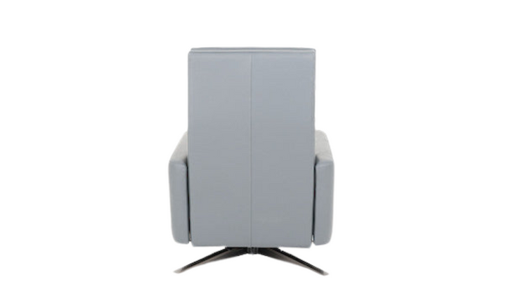 American Leather Comfort Air Echo Cirrus Extra Large Recliner Chair in Gray