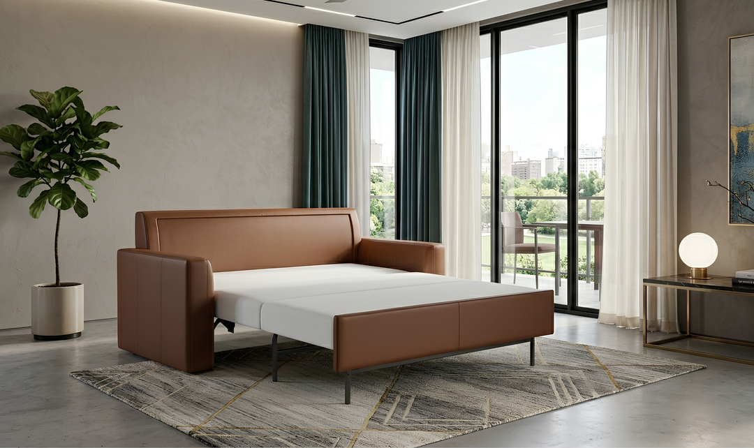 American Leather Clara Comfort Sleeper With Track Arms - Jennifer Furniture