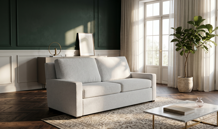 American Leather Comfort Sleeper Lyons With Track Arms