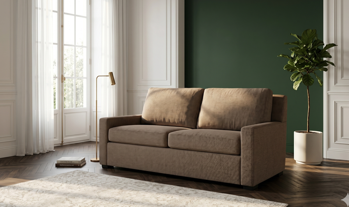 American Leather Comfort Sleeper Lyons With Track Arms