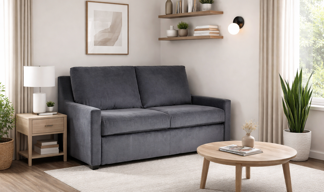 American Leather Comfort Sleeper Perry With Reverse Tapered Arms