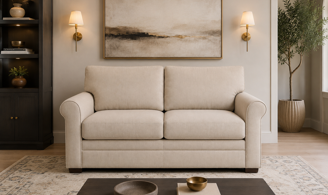 American Leather Gaines Today Sleeper Sofa With Roll Arms - Jennifer Furniture