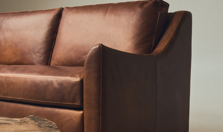 American Leather Hollis Comfort Sleeper With  Slope Arms - Jennifer Furniture