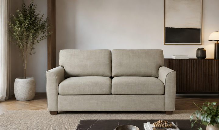 American Leather Klein Today Sleeper With Quarter Moon Arm Design - Jennifer Furniture