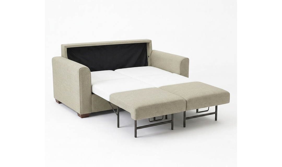 American Leather Klein Today Sleeper With Quarter Moon Arm Design - Jennifer Furniture